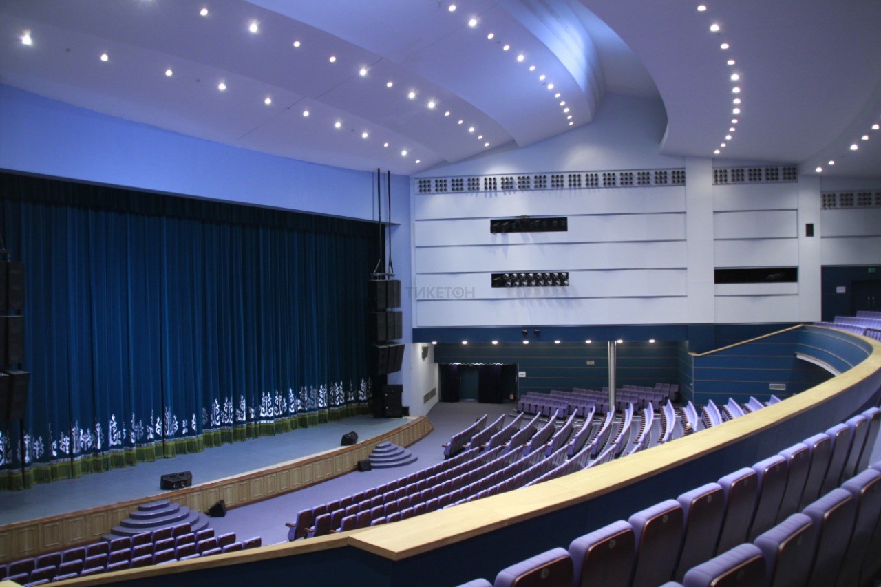 Тюменская филармония расположение мест в зале