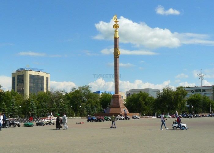 Площадь Независимости г. Кокшетау