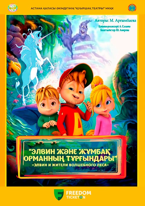 Alvin and the inhabitants of the mysterious forest