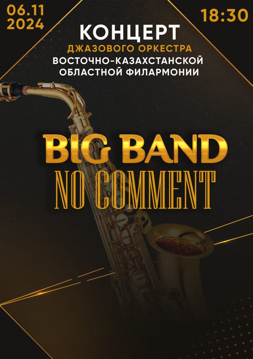 Christmas concert of the Jazz orchestra Big band»