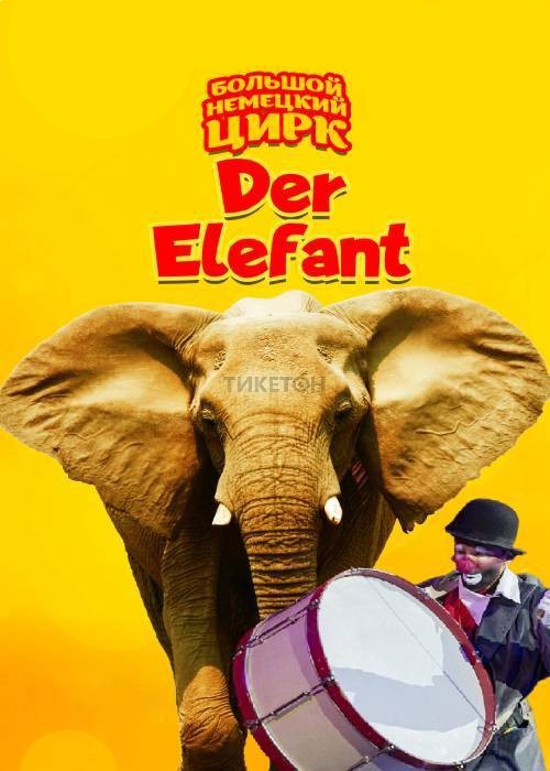 Большой немецкий цирк «Der Elefant» в Бишкеке
