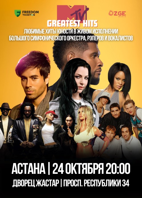 ÖzgeMusic - MTV Greatest hits in Astana