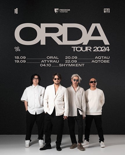 ORDA тобы Ақтөбе қаласында. Tour 2024