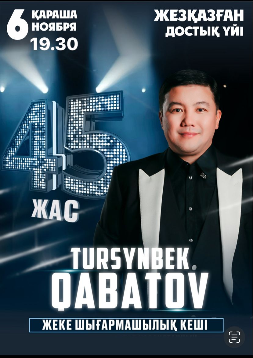 Tursynbek Kabatov-45 years old. Zhezkazgan