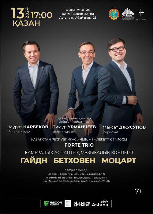 FORTE TRIO: «ГАЙДН, БЕТХОВЕН, МОЦАРТ»