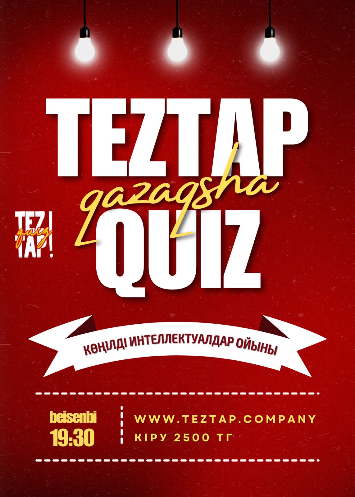 Teztap intellectual game in Astana